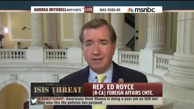 Ed Rpyce Rep. Ed Royce: It’s Not Too Late To Arm Syrian Rebels To Fight ISIS ...