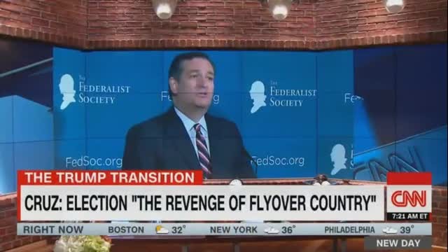 Cruz: Trump Win ‘the Revenge Of Flyover Country’ :: Grabien - The ...