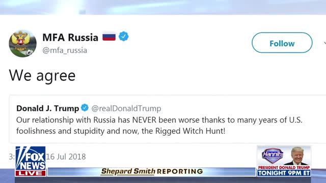 Amb. James Jeffrey: Putin Saw Trump Endorsing His View Russia Had Nothing To Do with the Hacking and ‘That Is Wrong’