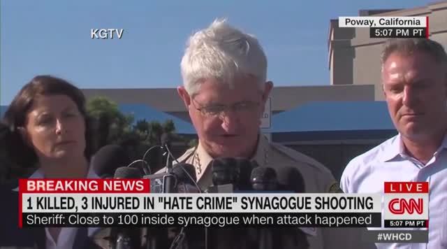 San Diego Sheriff: The Synagogue Shooter Has ‘Possible Involvement’ in
