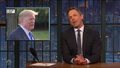 Seth Meyers on Trump Forgetting CAT 5 Hurricanes: Is That Why You Wear a ‘USA’ Hat? So You Won’t Forget?