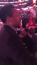 Capitol One Arena Staff Confiscates Pro-Hong Kong Sign During National Anthem