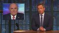 Seth Meyers to Mike Pence, Giuliani: My Legal Advice to You Is ‘Shut up, Moron’
