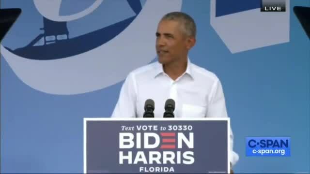 Barack Obama Knocked off His Game by Trump Supporters’ Honking