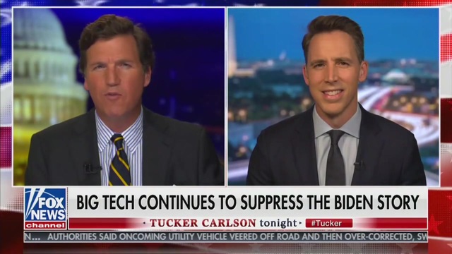 ‘Really Weird People’: Josh Hawley Rips Power of Big Tech ‘Modern Day Aristocracy’ To Suppress Speech