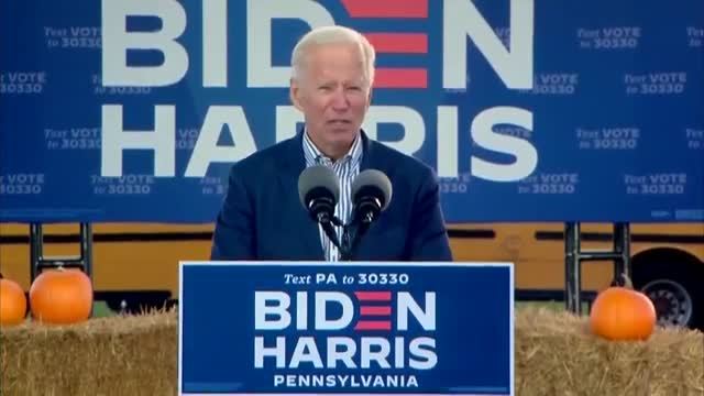 Joe Biden: ‘I’ll Lead an Effective Strategy to Mobilize [Unintelligible]!’