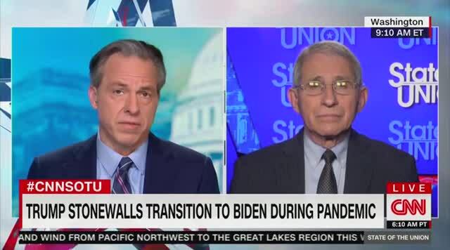 Dr. Fauci: Ron Klain Is an ‘Excellent Choice’ for Joe Biden’s Coronavirus Task Force Team