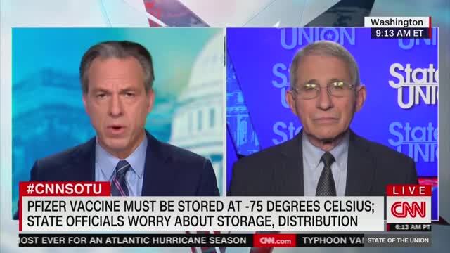 Fauci: Americans Shouldn’t Stop Wearing Masks, Social Distancing Even After Being Vaccinated