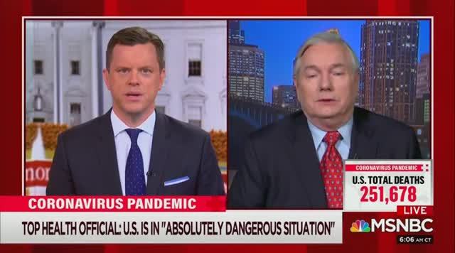 Biden’s Covid Adviser Predicts We’ll See ‘Hospitals Collapsing in the Next Two Weeks’