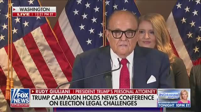 Rudy Giuliani Quotes a Scene from ‘My Cousin Vinny’ During the Presser on Voter Fraud