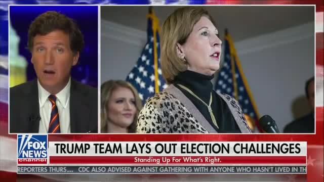 Tucker on Sidney Powell’s Voter Fraud Allegations: She Still Hasn’t Sent Us Any Evidence