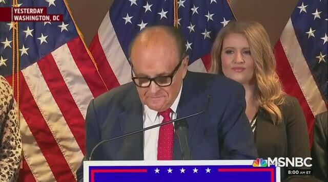 MSNBC Montage of Giuliani Press Conference