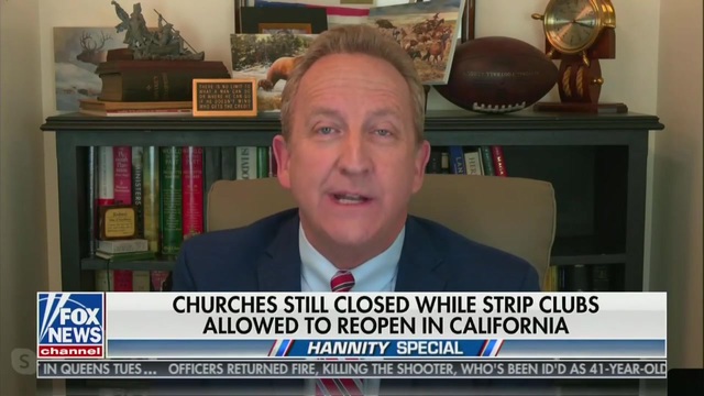 California Pastor: Now You Have To Strip to Keep Your Church Open