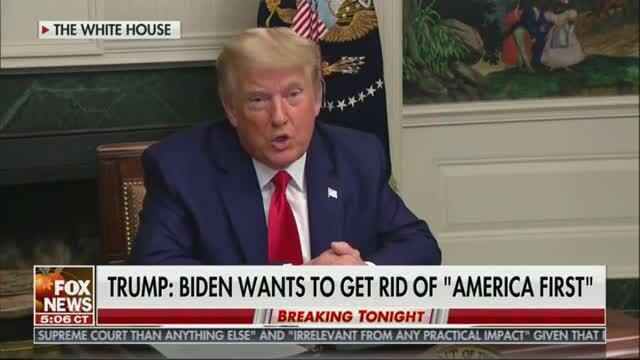 Trump: Dominion Is from Canada But Canada Refuses to Use Them, Still Uses Paper Ballots