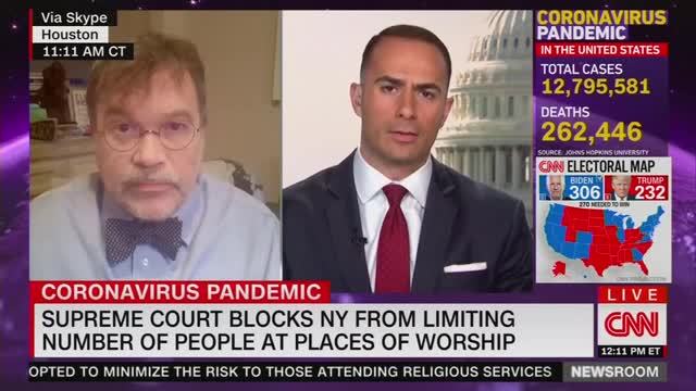 CNN Cues Doc to Slam SCOTUS Ruling on Churches and COVID as ‘Absolutely Crazy’