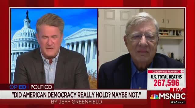 Jeff Greenfield: Trump Base Is Like Nazis Using Spanish Civil War as a Testing Ground for Their Theories