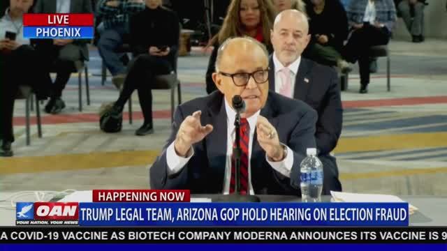 Rudy Giuliani: Democrats Cut Off the Vote then Started to Bring in False Votes