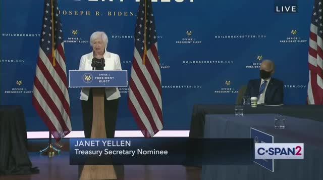 Yellen Says She’ll Use Treasury Dept. To Resolve Racial Inequality, Climate Change