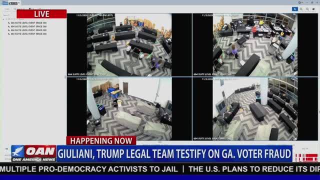 Video Footage from Georgia Shows Suitcases Filled with Ballots Pulled from Under a Table After Supervisors Told Poll Workers to Leave