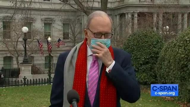 CBS’ Reid Grills Kudlow Over Trump’s Absence on Covid: ‘Where Is the President? 2,000 People a Day Are Dying Right Now’