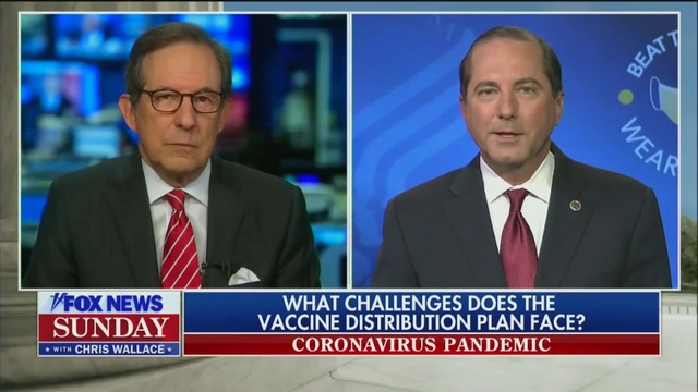 Health Sec. Azar Knocks Biden Claims of No Vaccine Plan: ‘Just Nonsense’