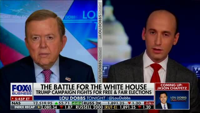 Dobbs Snaps at Stephen Miller Over White House Not Doing More on Trump Legal Fight: ‘Why Don’t You Answer Me?!’