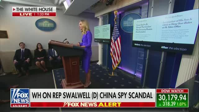Kayleigh McEnany Reads News Headlines on the Hunter Biden Corruption Scandal Before and After the Election