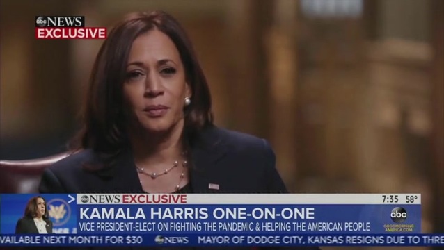 Kamala Harris Dodges Question on Gavin Newsom Not Following His Own Guidelines