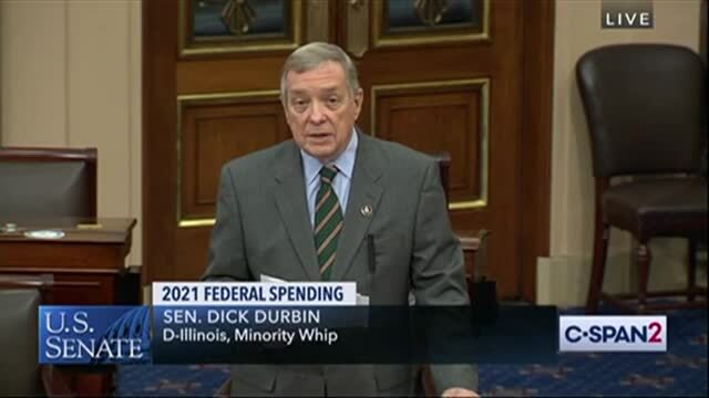 Dem Sen. Durbin Lauds Trump for Vaccine Rollout in Floor Speech: Warp Speed Looks Like a ‘Dramatic Success’