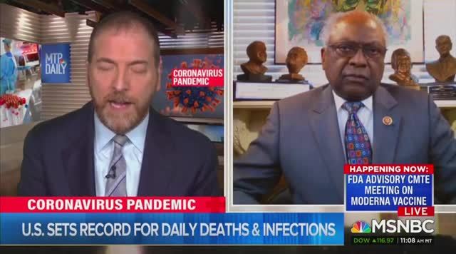Clyburn: We May Need a 9/11-Style Commission to Study the Nation’s Covid Response