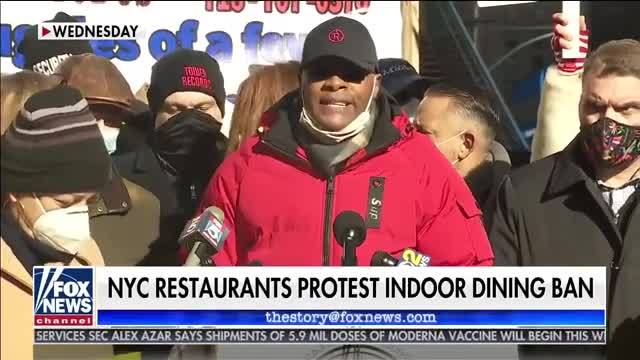Fox News: NYC Restaurant Owners Protest Cuomo’s Indoor Dining Coronavirus Shutdown Order