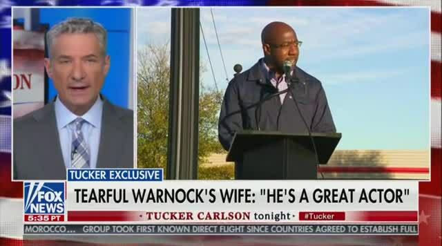 Warnock’s Wife to Police Following Domestic Violence Call: This Man Is a Great Actor