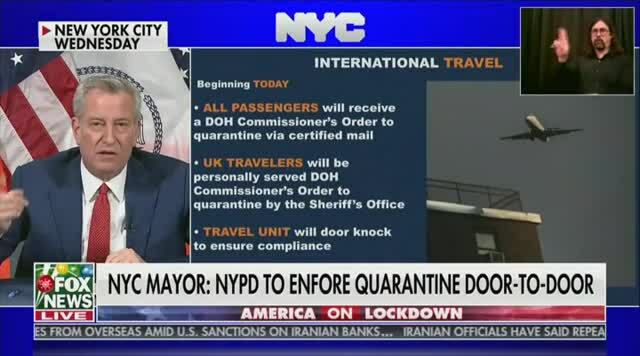 NYS Troopers PBA Pres. Slams de Blasio’s New Quarantine Guidelines: Reeks of 1930s Germany or Stalin’s USSR