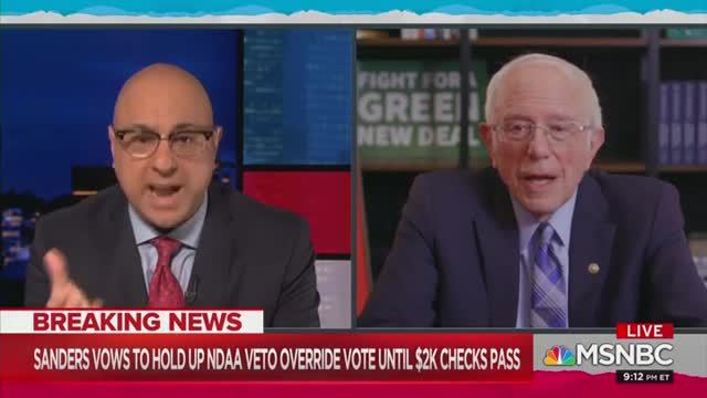 Sanders: ‘Amazing’ How Perdue and Loeffler Found Religion in $2,000 Relief Check After Opposing It