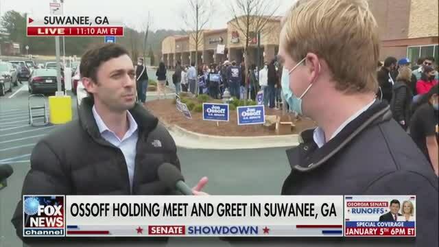 Fox’s Peter Doocy to Jon Ossoff: Are You Concerned China ‘Could Be Trying to Influence You?’