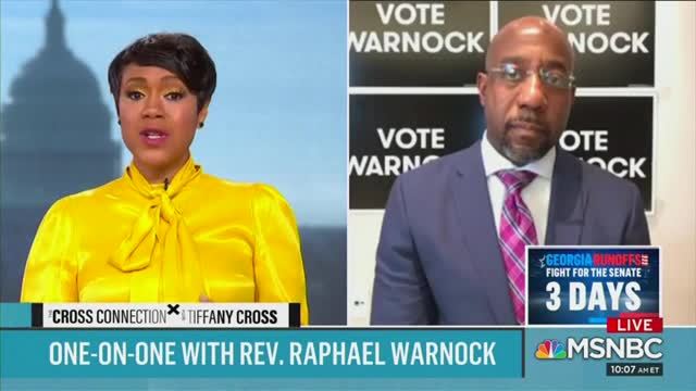 Rev. Warnock: ‘Only in America Is My Story Possible’