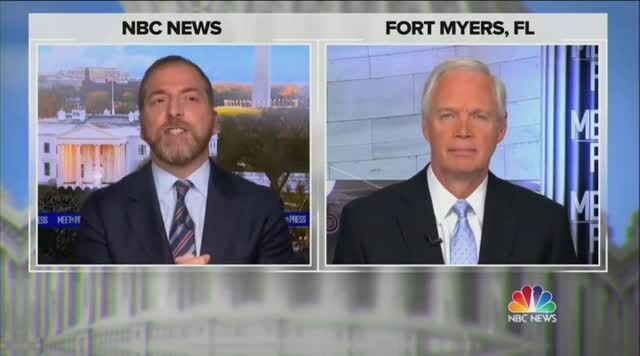 Chuck Todd to Sen. Johnson: ‘You Made an Allegation that There Was Widespread Fraud … You Are the Arsonist Here’