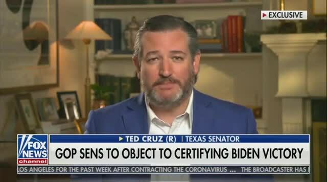 Ted Cruz: ‘We Have an Obligation to the Constitution to Ensure that This Election Was Lawful’
