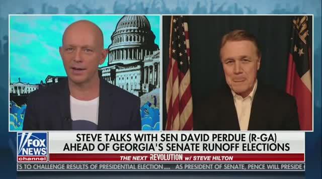 Sen. Perdue on Trump Audio: Taping a Sitting President Is ‘Disgusting’