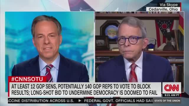 Gov. DeWine: It’s a Problem When There Are Also a Lot of Americans Questioning the Election