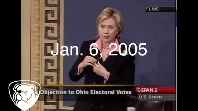 Montage: Senate Dems in 2005 Object to Certifying Electoral College Votes