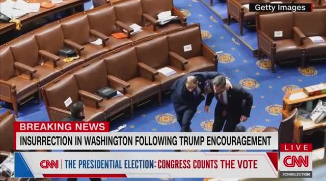 CNN: Woman Treated for Gunshot Wounds on Capitol Grounds