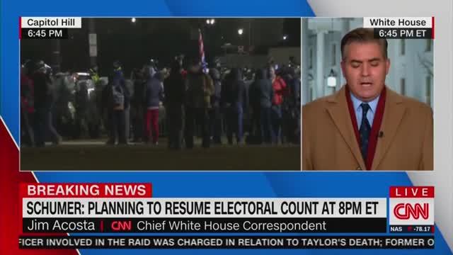 CNN’s Acosta: ‘I Take No Pleasure in Reporting’ that My Source Tells Me ‘The President Is out of His Mind’