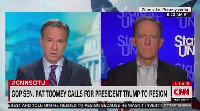 Pat Toomey: 75 Million Americans Who Voted for Trump ‘Are Not Evil’