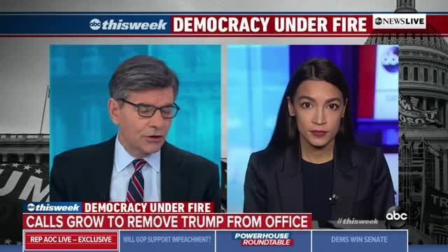 AOC on the Capitol Hill Riot: ‘We Came Close to Half of the House Dying’