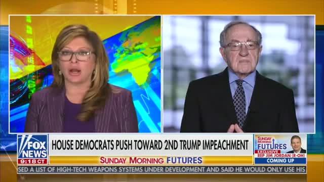 Alan Dershowitz: Trump Is Being Impeached for Exercising His First Amendment Rights