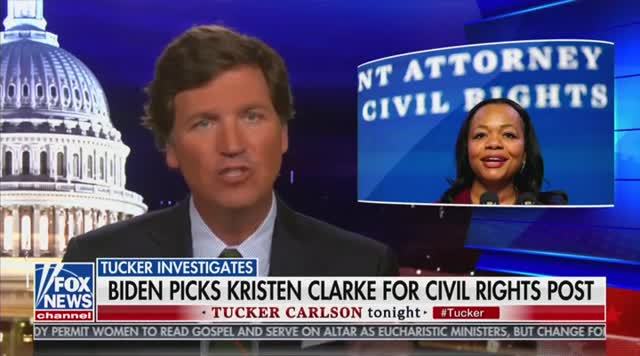 Tucker: Biden Appoints a Known Supporter of Anti-Semitism as Asst. AG at the DoJ
