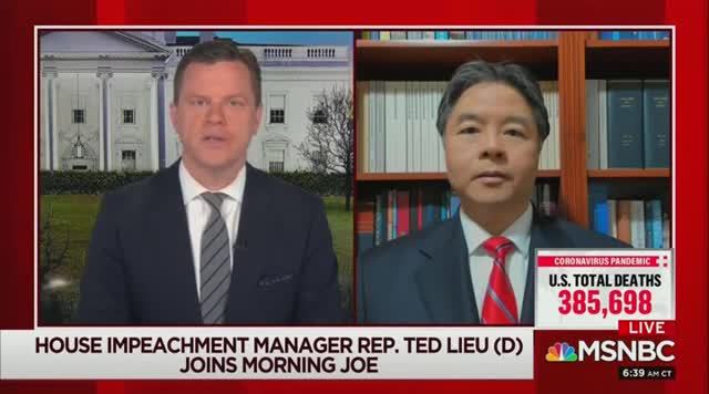 Rep. Lieu Spreads Rumor GOP Reps Led Rioters on Recon Tour But Admits ‘I Did Not See Them’