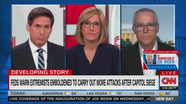 CNN’s McCabe Hits Trump for Video Calling for Peace: Trump Is a ‘Master at Coded Language’