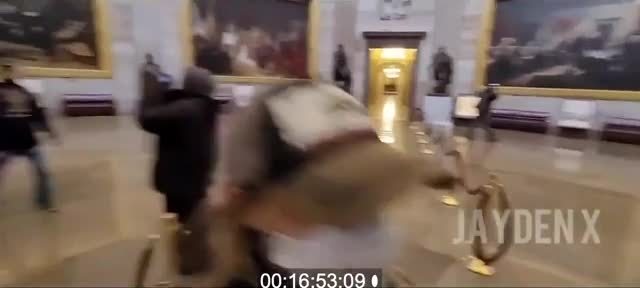 Clip Appears to Show NBC/NPR Affiliated Reporter Jade Sacker Triumphantly Infiltrating Capitol During Riot